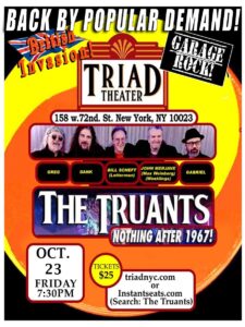 The Truants NYC Bill Scheft Gabriel Fabella Dank Delong Steve Goodman JOHN MERJAVE DAVE DILORENZO